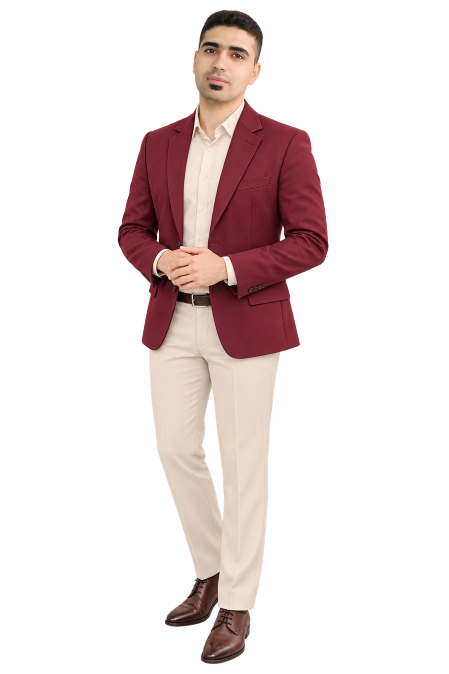 Daniel Rajabi standing in formal attire